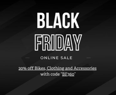 BLACK FRIDAY SALE AT CYCLE 360 ISLE OF MAN